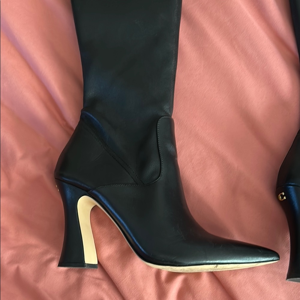 Coach Black Heeled Boots - Picture 10 of 10
